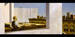 Edward Hopper-Office in a Small City